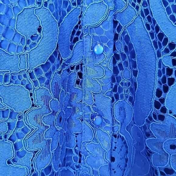 💕Nanette Lepore Lace Button Up Blouse, W/Cami Top💕NWT💕 - Picture 7 of 8